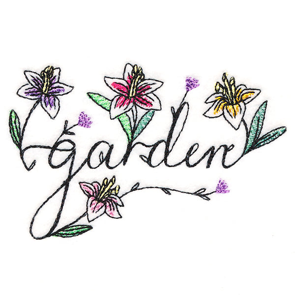 Flourishing Words - Garden