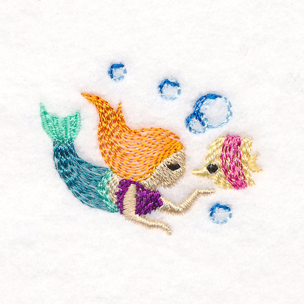 Under the Sea - Mermaid & Fish
