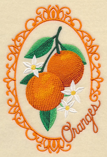 Fruit Cameo - Oranges