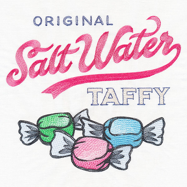Salt Water Taffy Market Sign