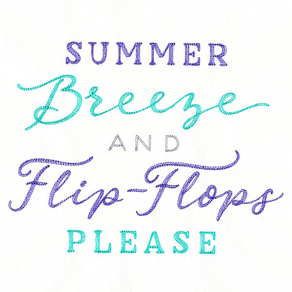Summer Breeze & Flip Flops Please