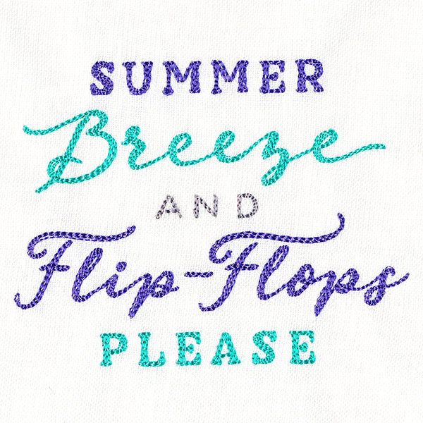 Summer Breeze & Flip Flops Please
