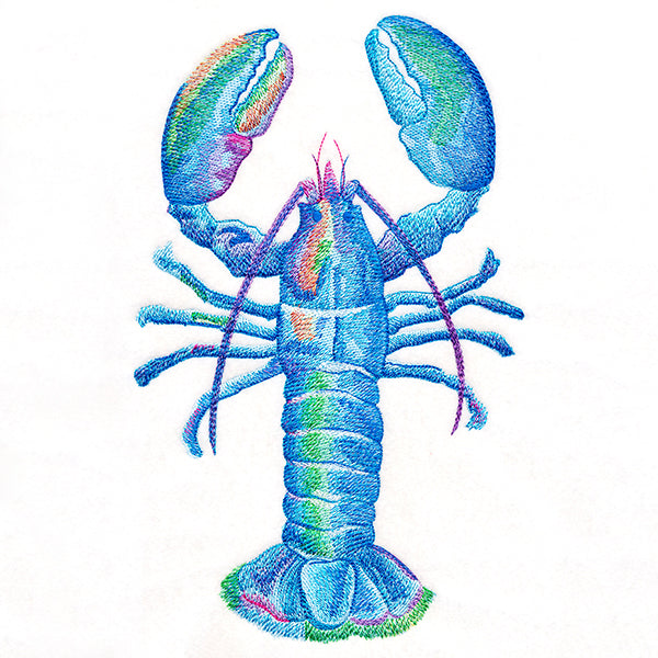 Lively Lobster in Watercolor
