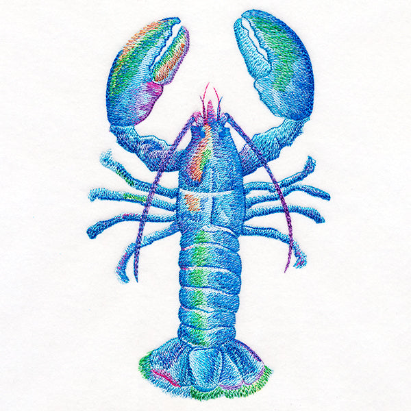 Lively Lobster in Watercolor