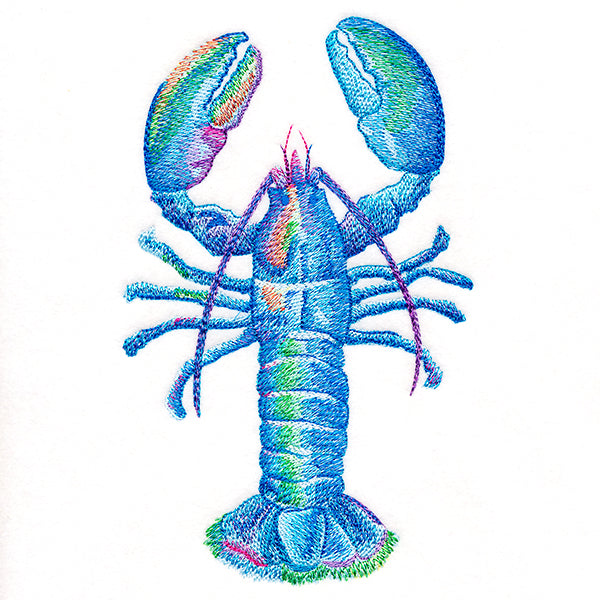 Lively Lobster in Watercolor