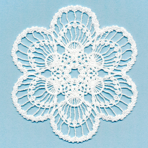 Oceanside Dreams Doily (Battenburg Lace)