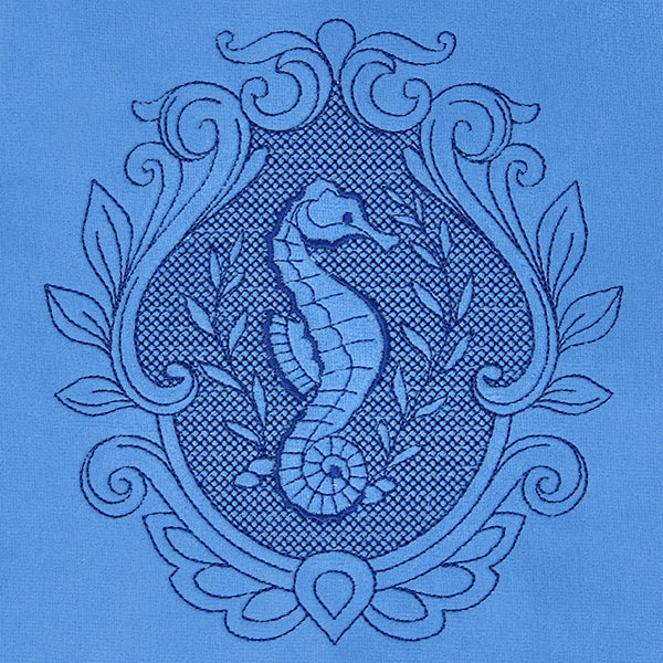 Coastal Seahorse Cameo