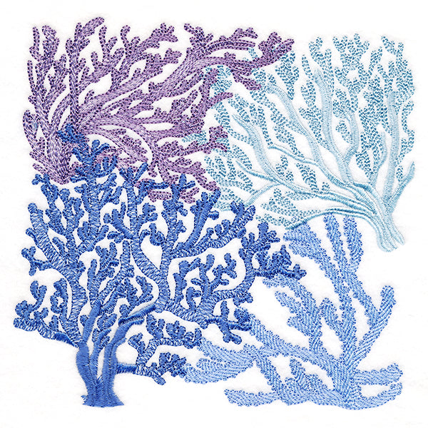 Dreamy Coral Collage