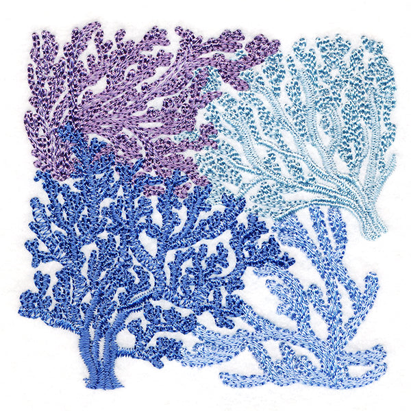 Dreamy Coral Collage