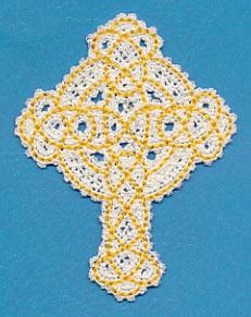 Cross and Circle (Battenburg Lace)