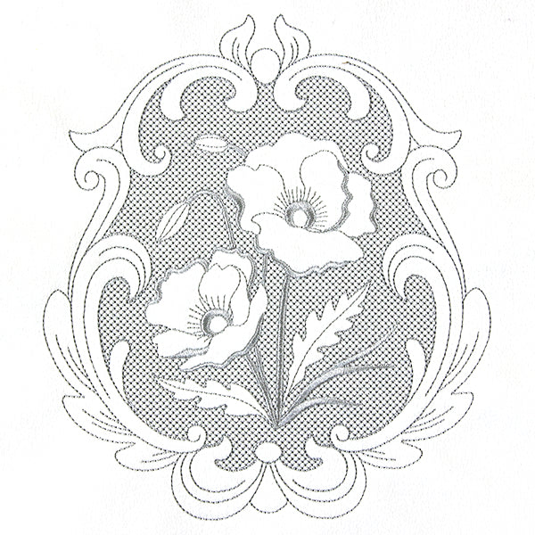 Precious Poppy Cameo