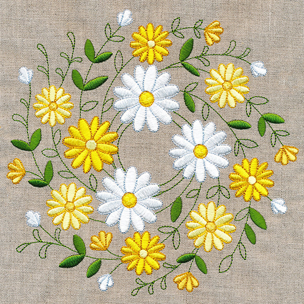 Summer Blossoms Wreath