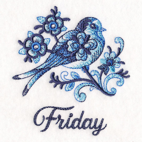 Delft Blue Swallow on Friday