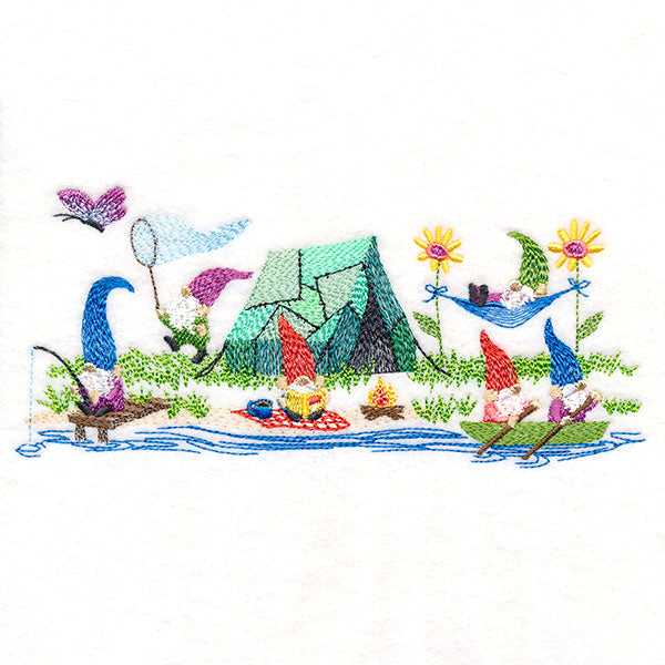 Northwoods Gnome Border