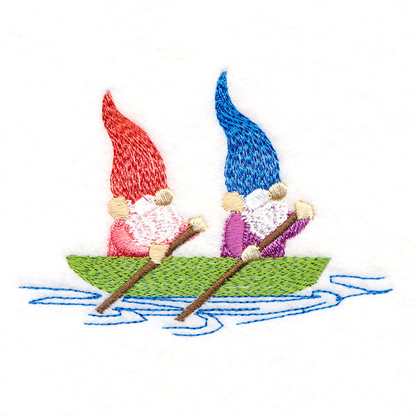 Delightful Canoeing Gnomes