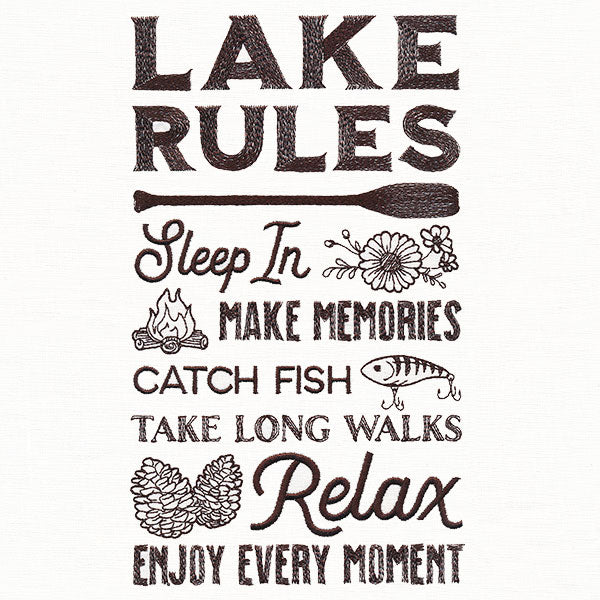 Lake Rules