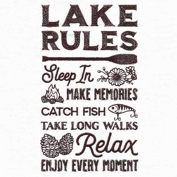 Lake Rules