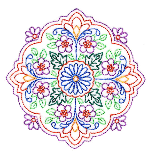 Summer Garden Medallion (Vintage)