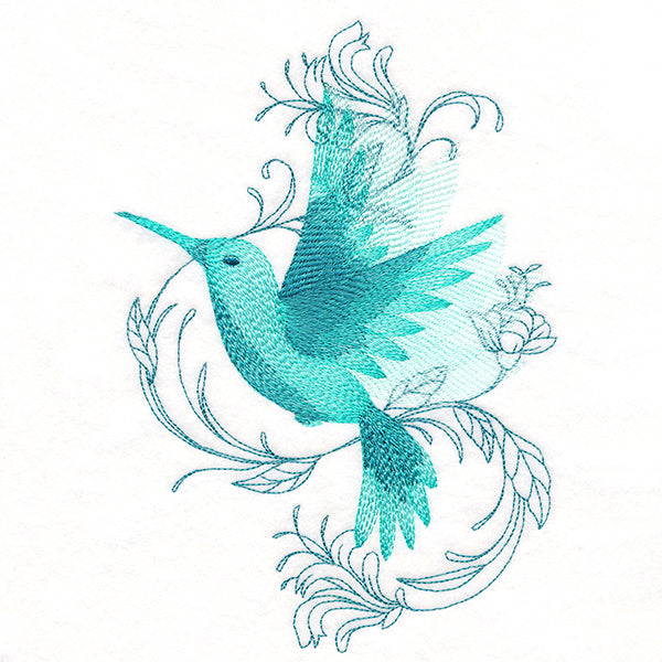 Hummingbird in Flight