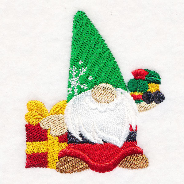 Christmas Gnome with Gift