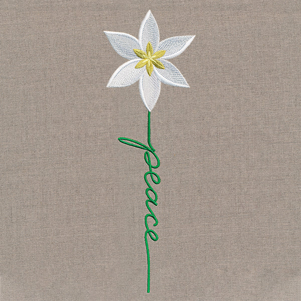 Peace Bloom Star of Bethlehem