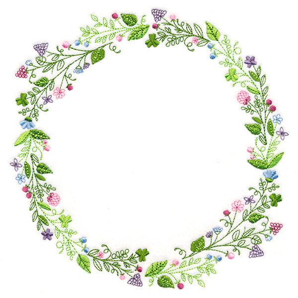 Woodland Wildflower Wreath