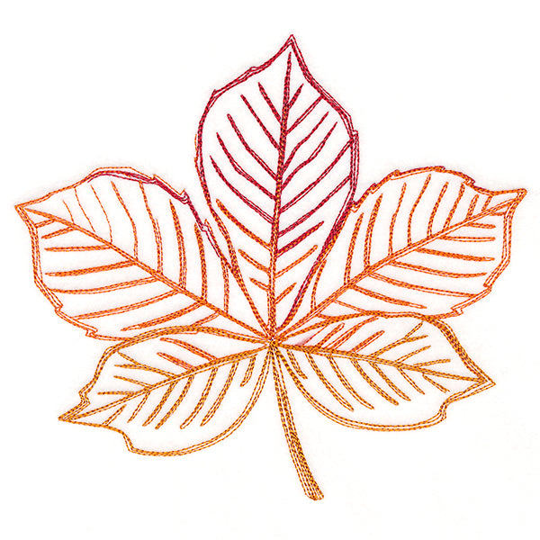 Autumn Ambience - Horse Chestnut Leaf