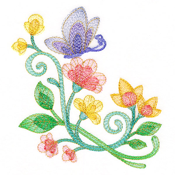 Delightful Butterfly Corner