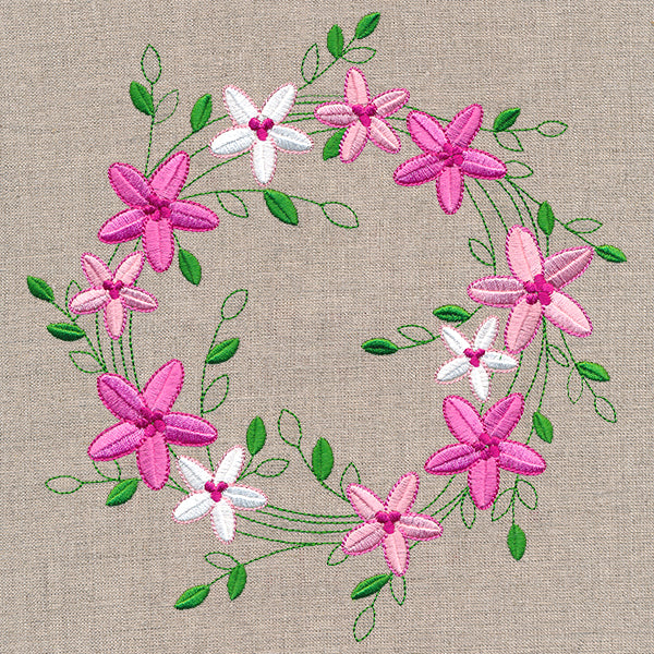 Wildflower Blossoms Wreath