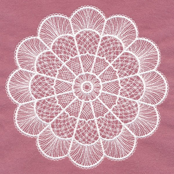Delicate Blossom Medallion