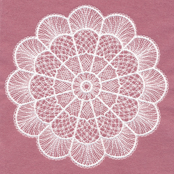 Delicate Blossom Medallion