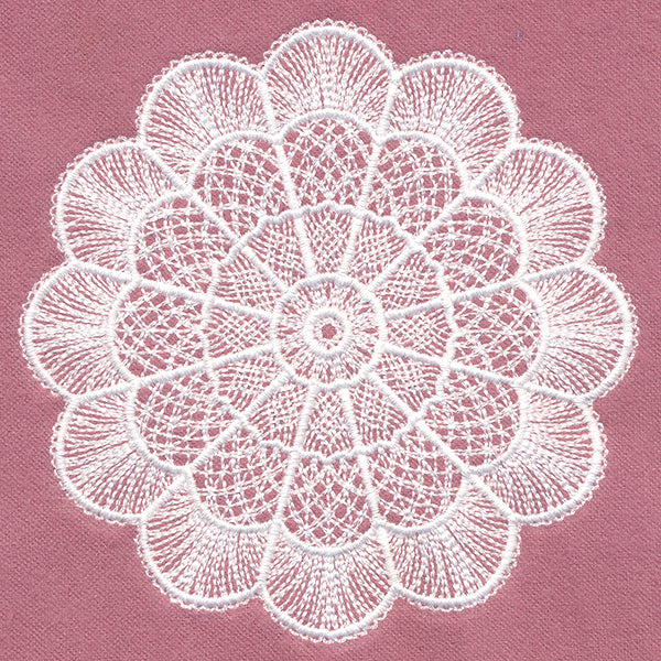 Delicate Blossom Medallion