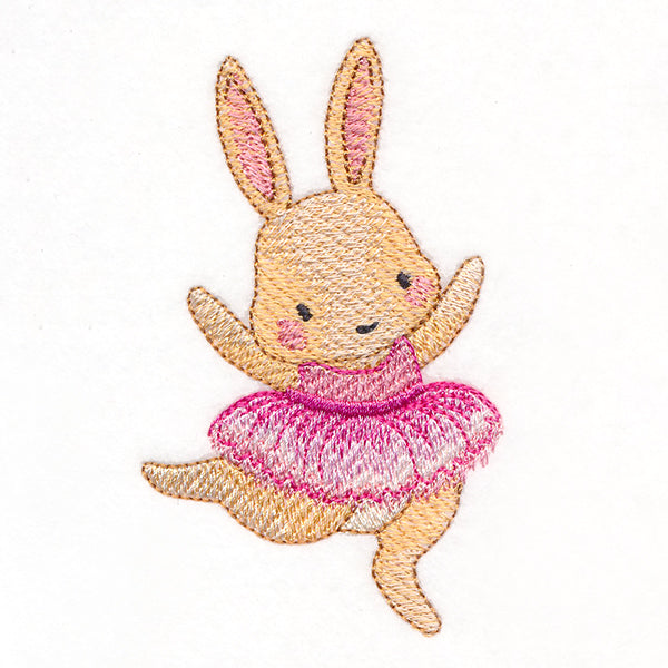 Twirling Bunny Ballerina