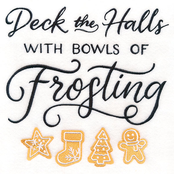Deck the Halls with Bowls of Frosting