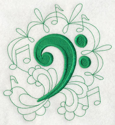 Doodle Bass Clef
