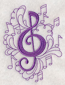 Doodle Treble Clef