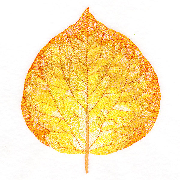 Radiant Aspen Leaf
