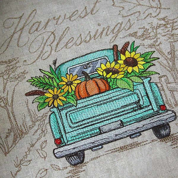 Autumn Retro Truck Medley