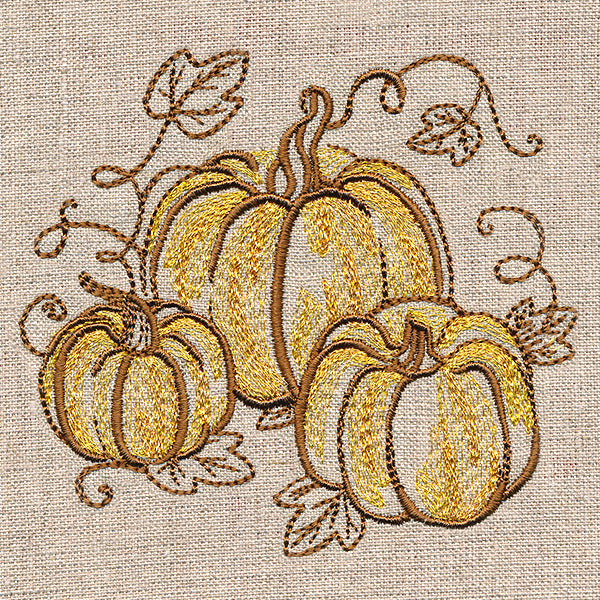 Ethereal Pumpkin Trio