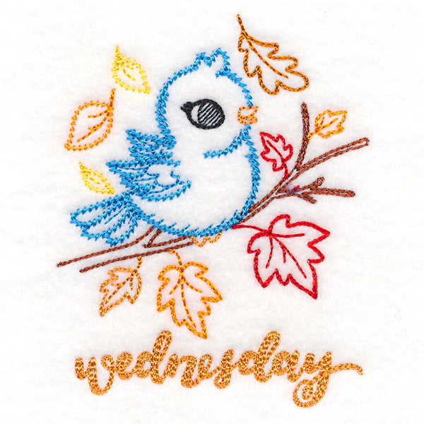 Autumn Bird on Wednesday (Vintage)