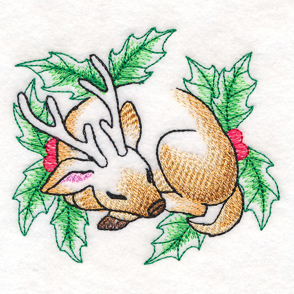 Soft Sleepy Christmas Reindeer