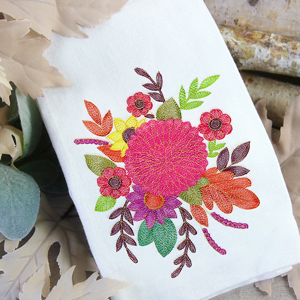 Vibrant Fall Dahlia Bouquet