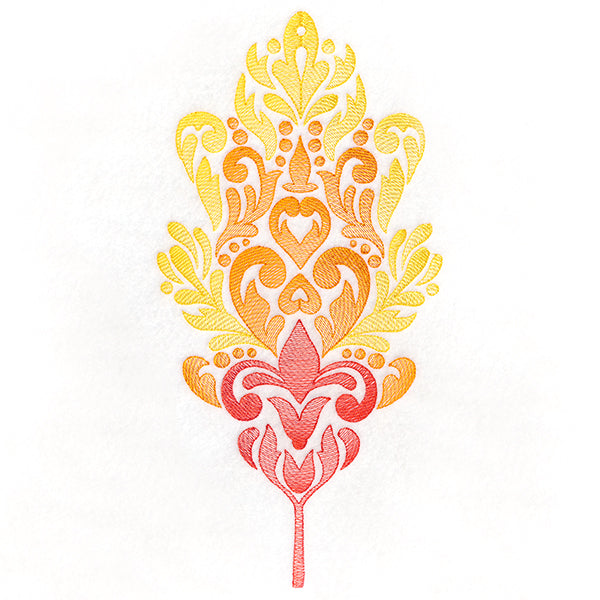 Fanciful Fall Oak Leaf