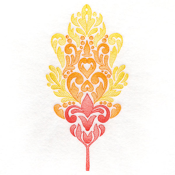 Fanciful Fall Oak Leaf