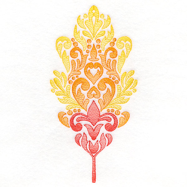 Fanciful Fall Oak Leaf