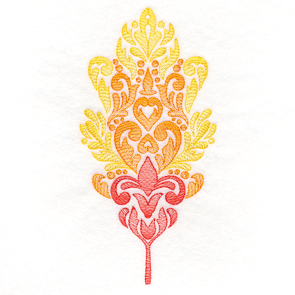 Fanciful Fall Oak Leaf