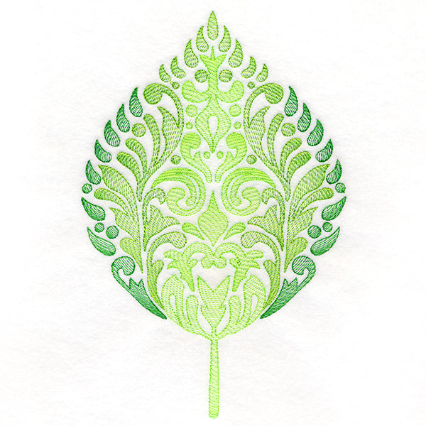 Fanciful Fall Birch Leaf