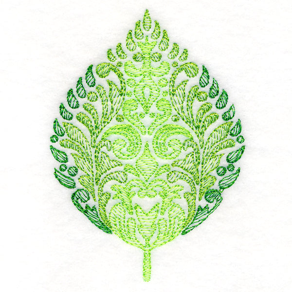 Fanciful Fall Birch Leaf