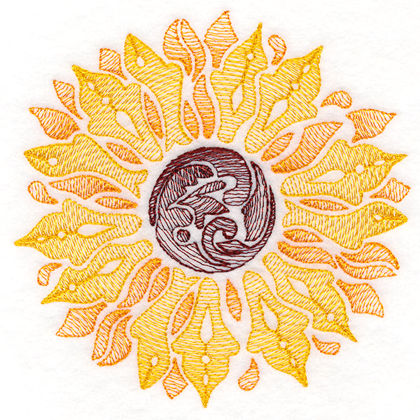 Fanciful Fall Sunflower