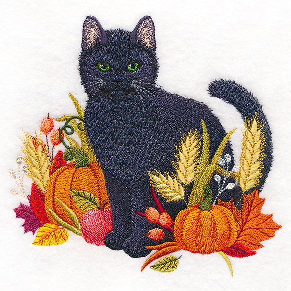 Kitty's Autumn Bounty